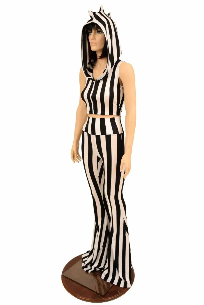 2PC Zebra Dragon Set (Leggings & Crop)