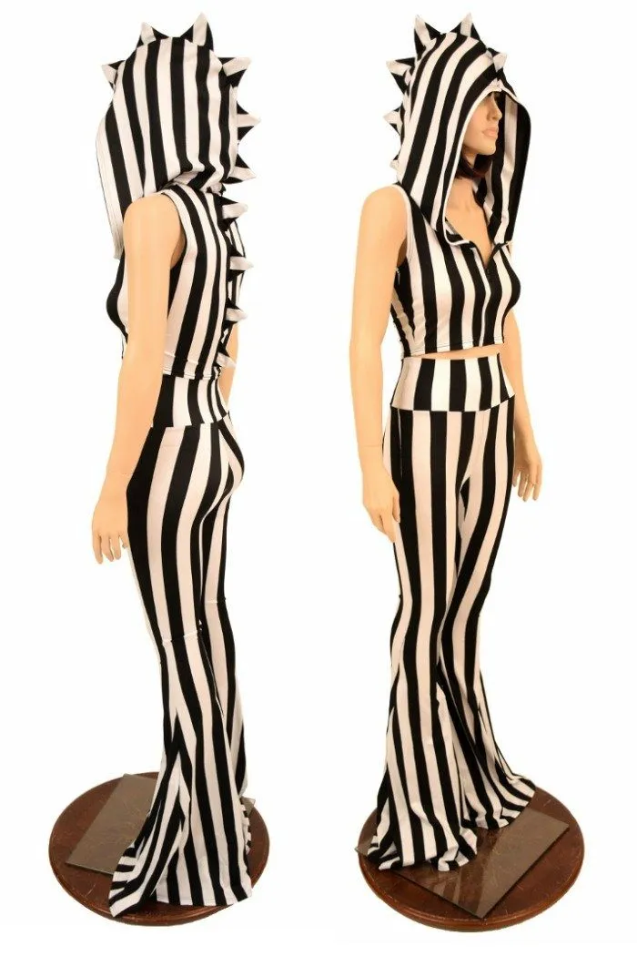 2PC Zebra Dragon Set (Leggings & Crop)
