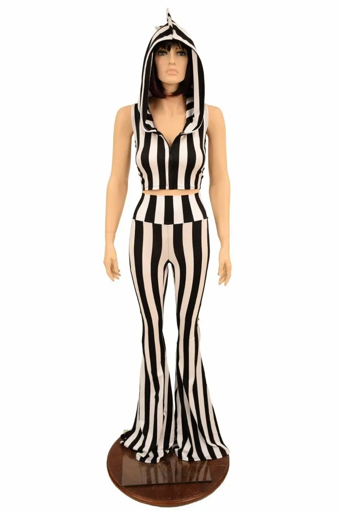 2PC Zebra Dragon Set (Leggings & Crop)