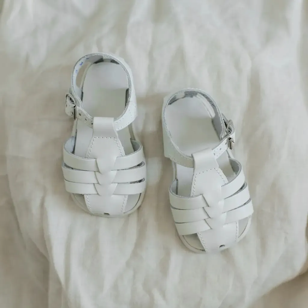 Addie Sandal - White