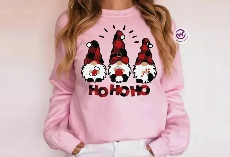 Adult Customized Hoodie - Christmas -Pink