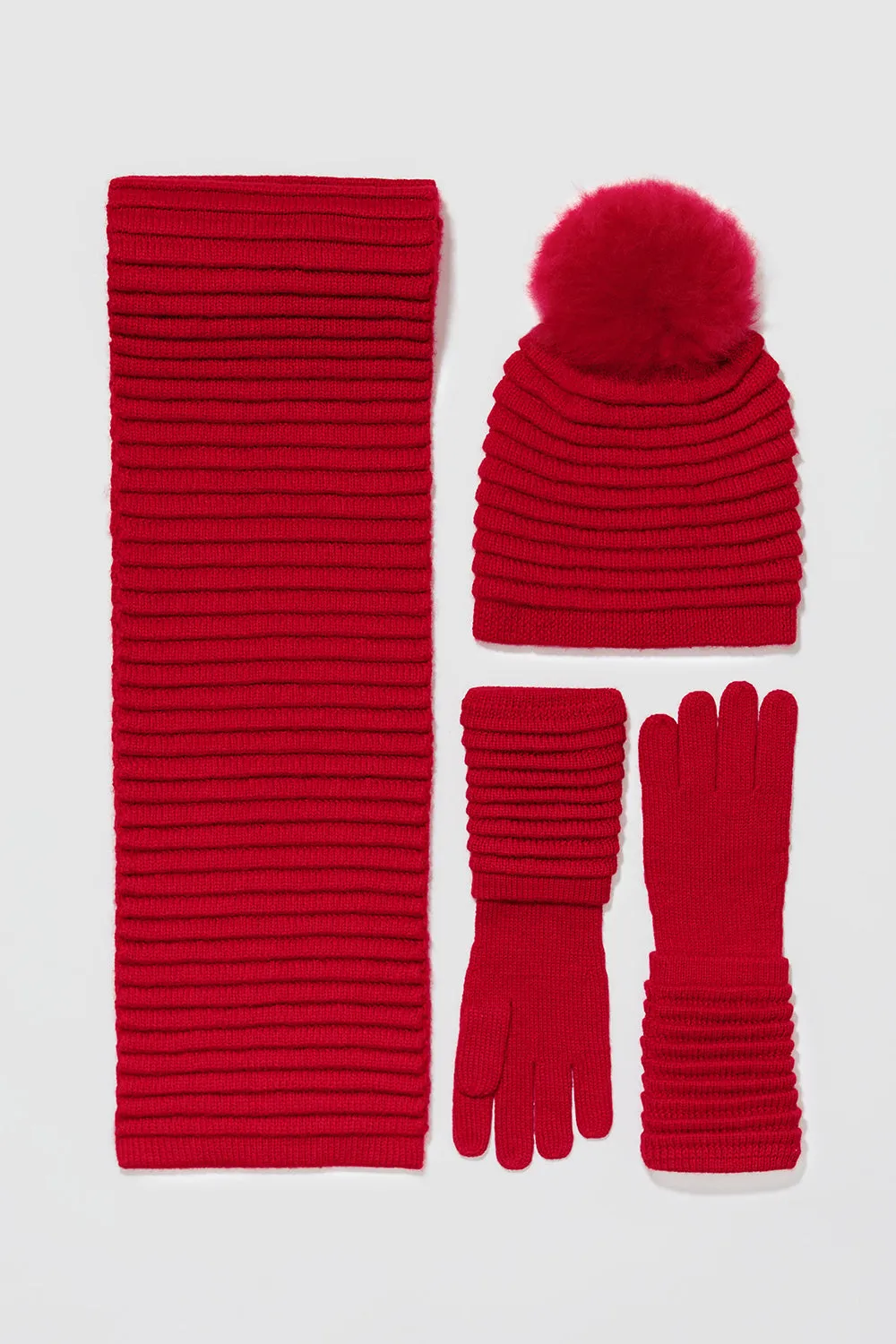 Adult Ribbed Gloves