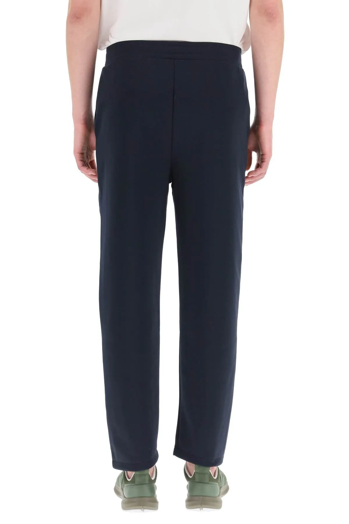 A.P.C. Logo Detailed Elastic Waist Jogging Pants