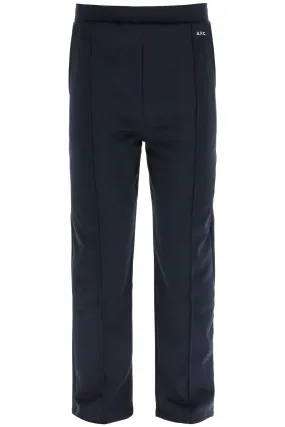 A.P.C. Logo Detailed Elastic Waist Jogging Pants