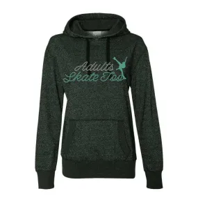 AST Cursive Women's Glitter Hoodie