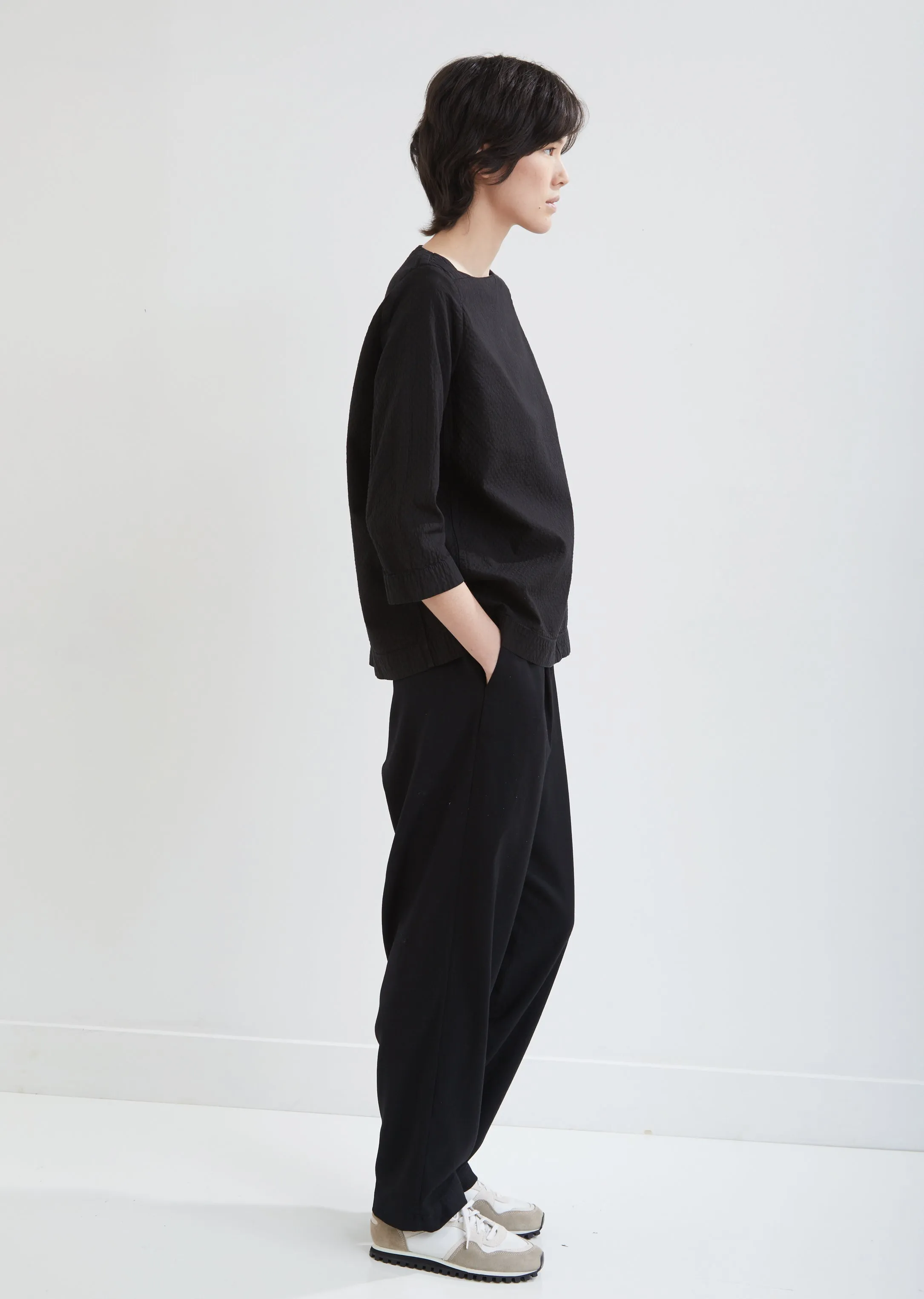 Basic Femme Wool Cashmere Jogging Pants