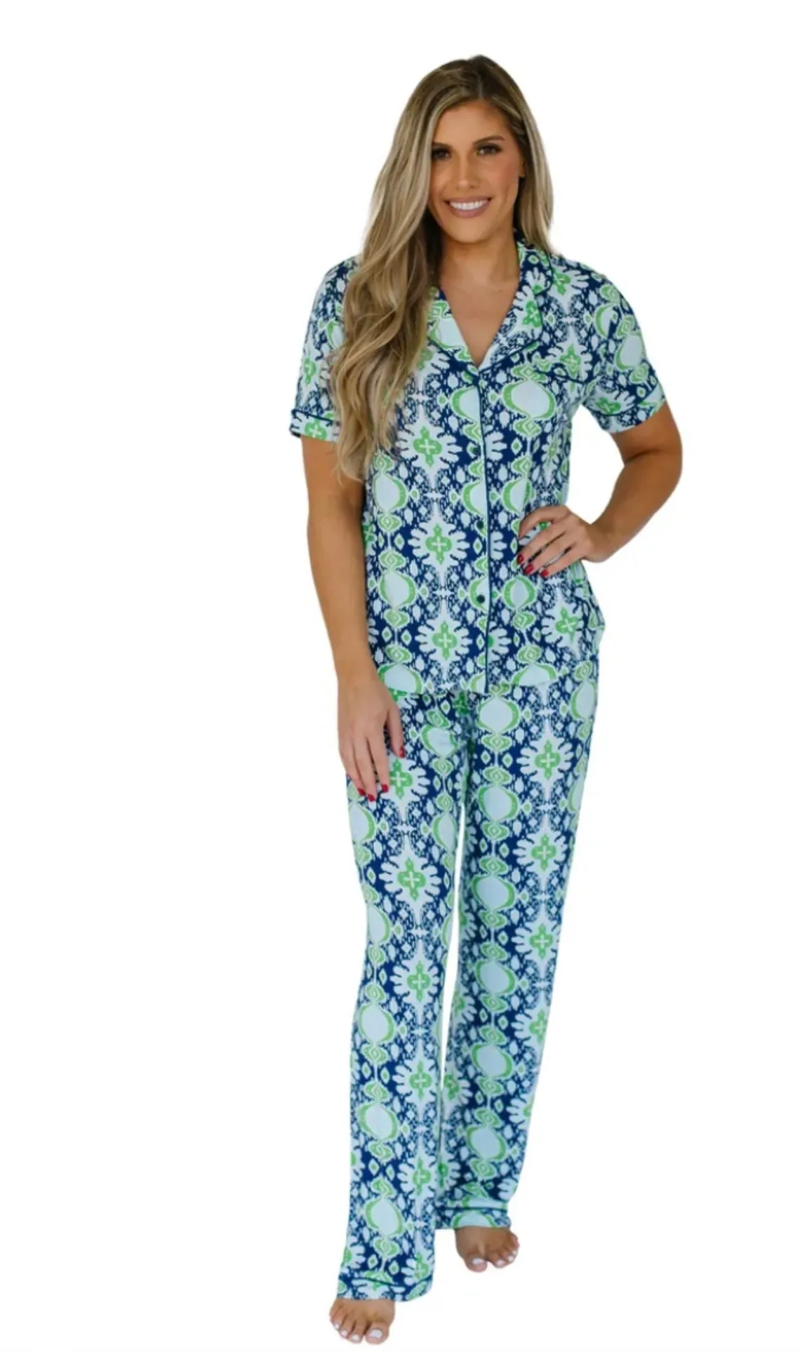 Charlotte Pajama Set - Walk on the Wild Side