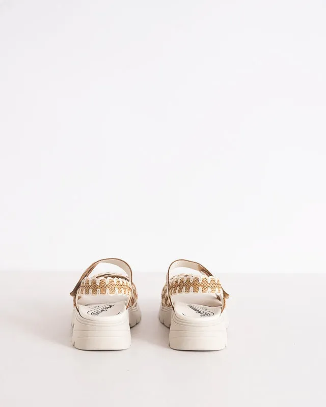 Crochet Tan Sandal