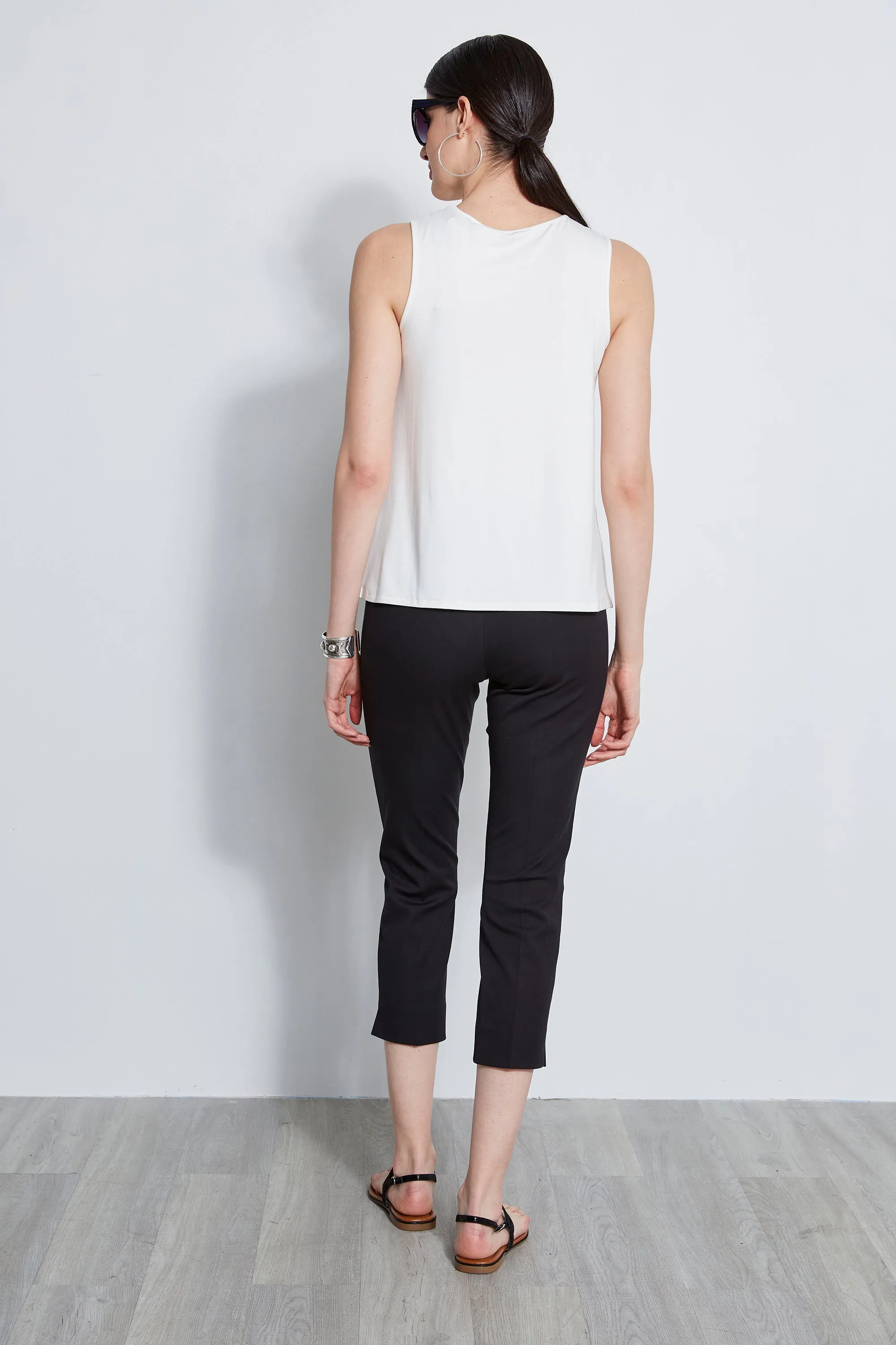 Juliette Cropped Skinny Stretch-Twill Pant
