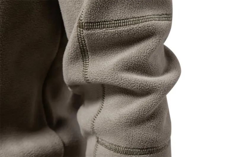 Men's Lambswool Sweatshirt Stand Collar Half Zip Long Sleeve Top 85243177L