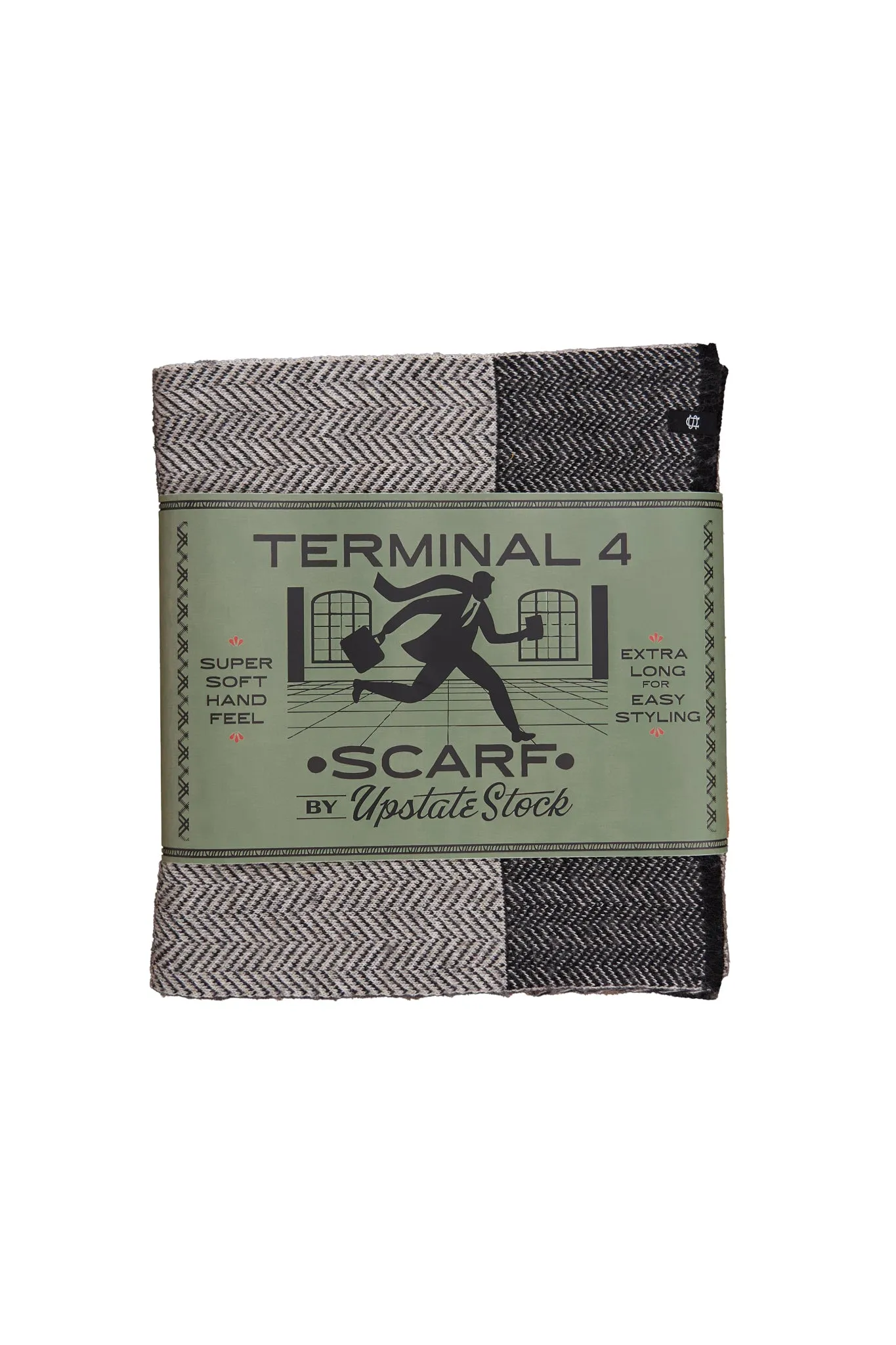 NEW Hemp Merino Wool and Recycled Polyester Terminal 4 Scarf