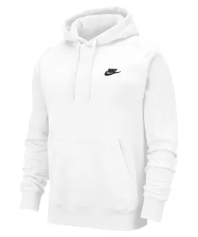 Nike Club hoodie | White/White/Black