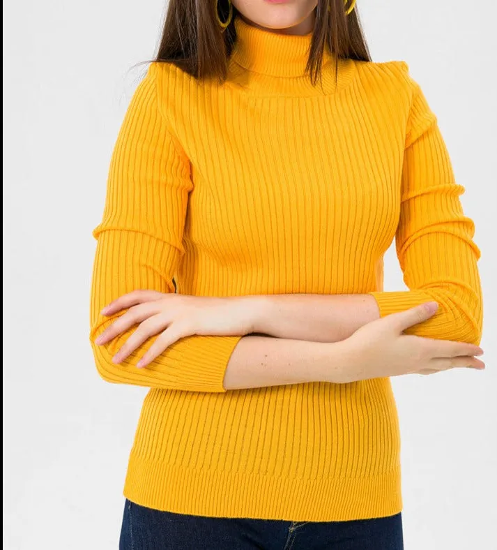 RIB KNIT SWEATER