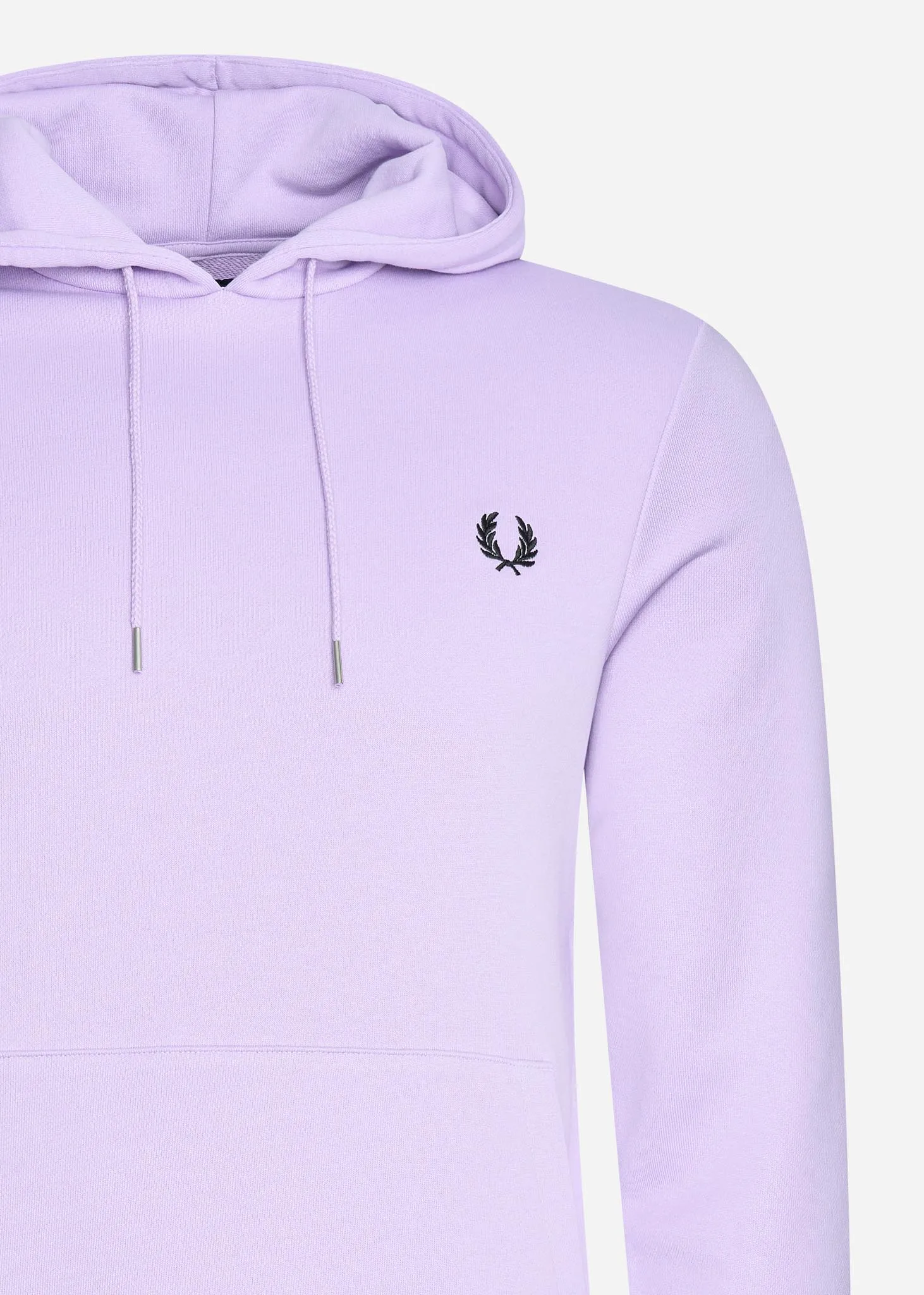 Tipped hooded sweatshirt - lilac soul
