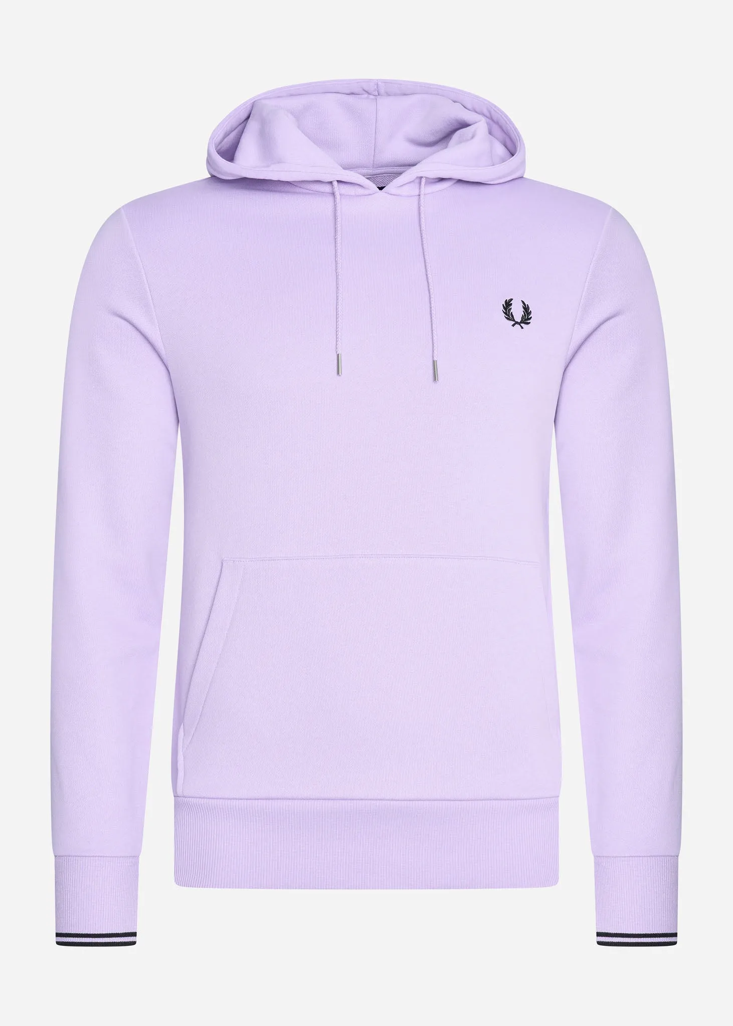 Tipped hooded sweatshirt - lilac soul