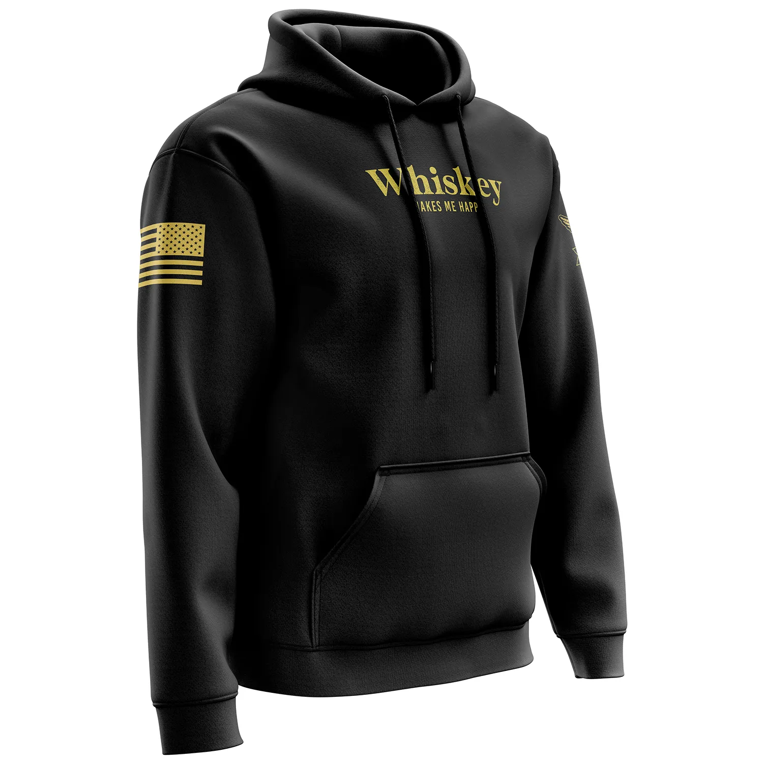 Whiskey Makes Me Happy Hoodie